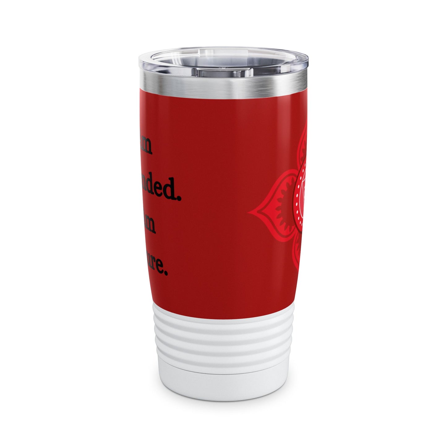 Root Chakra Stainless Steel 20oz Tumbler – Grounding & Stability