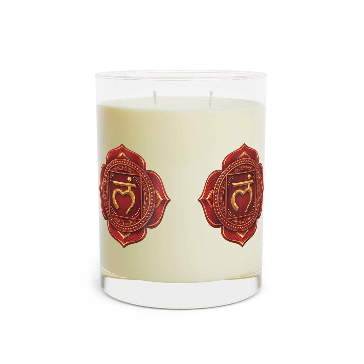 Rooted & Secure™ Root Chakra Ritual Candle — 11oz Scented Soy Glass Candle