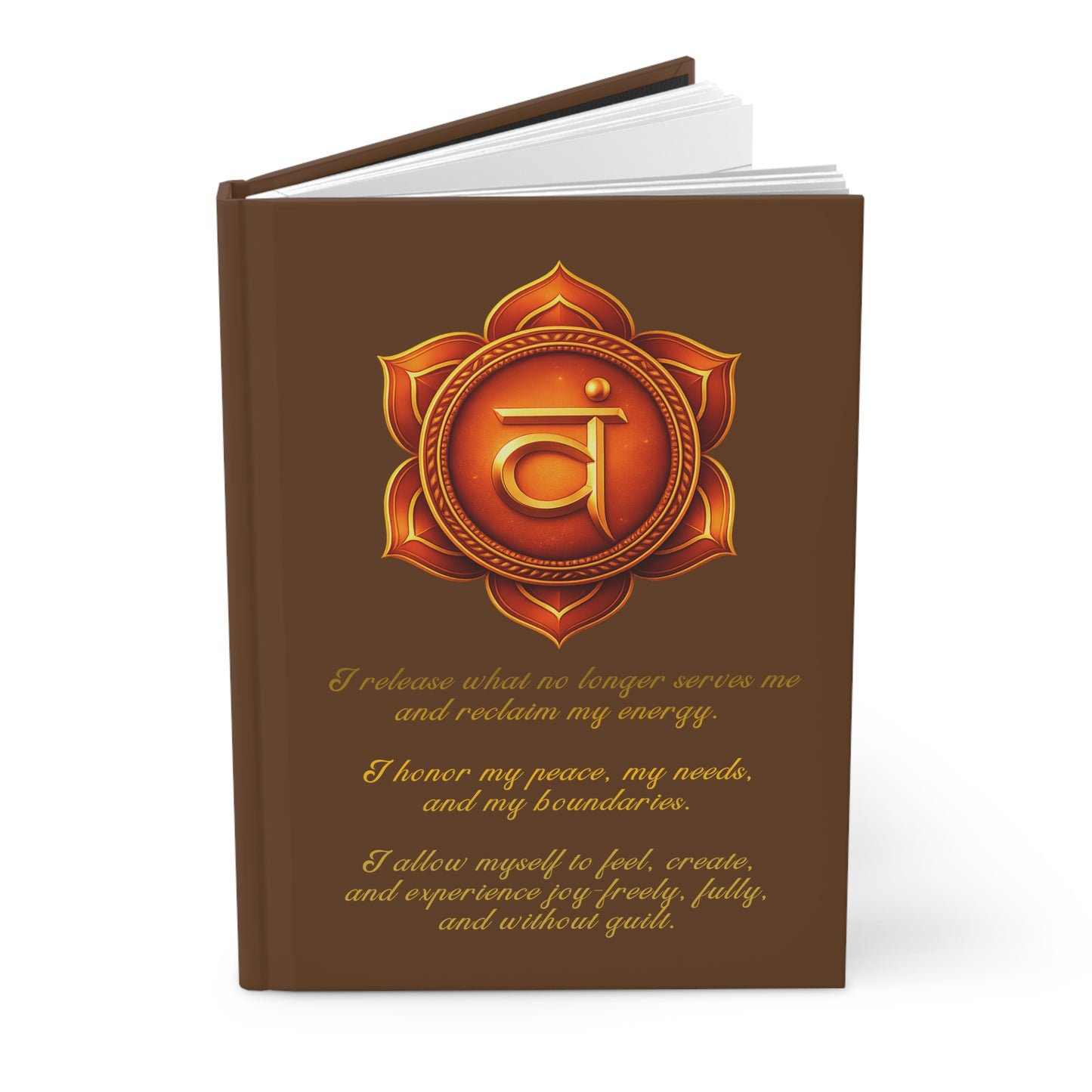 Sacral Chakra Journal – Mother’s Day Limited Edition | A Gift of Joy, Emotional Freedom & New Beginnings