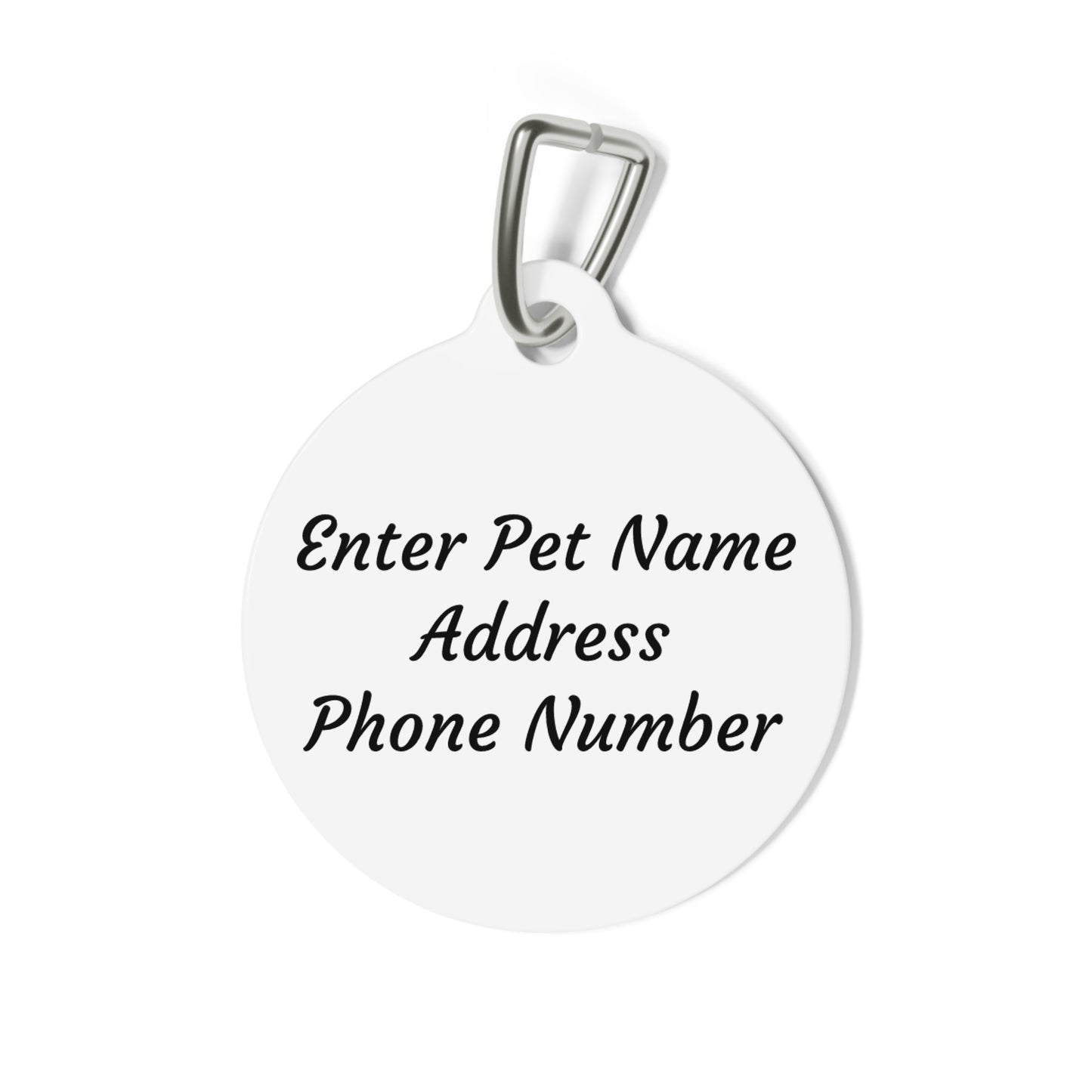 Root Chakra Pet Tag – Grounded Protection for Your Sacred Companion