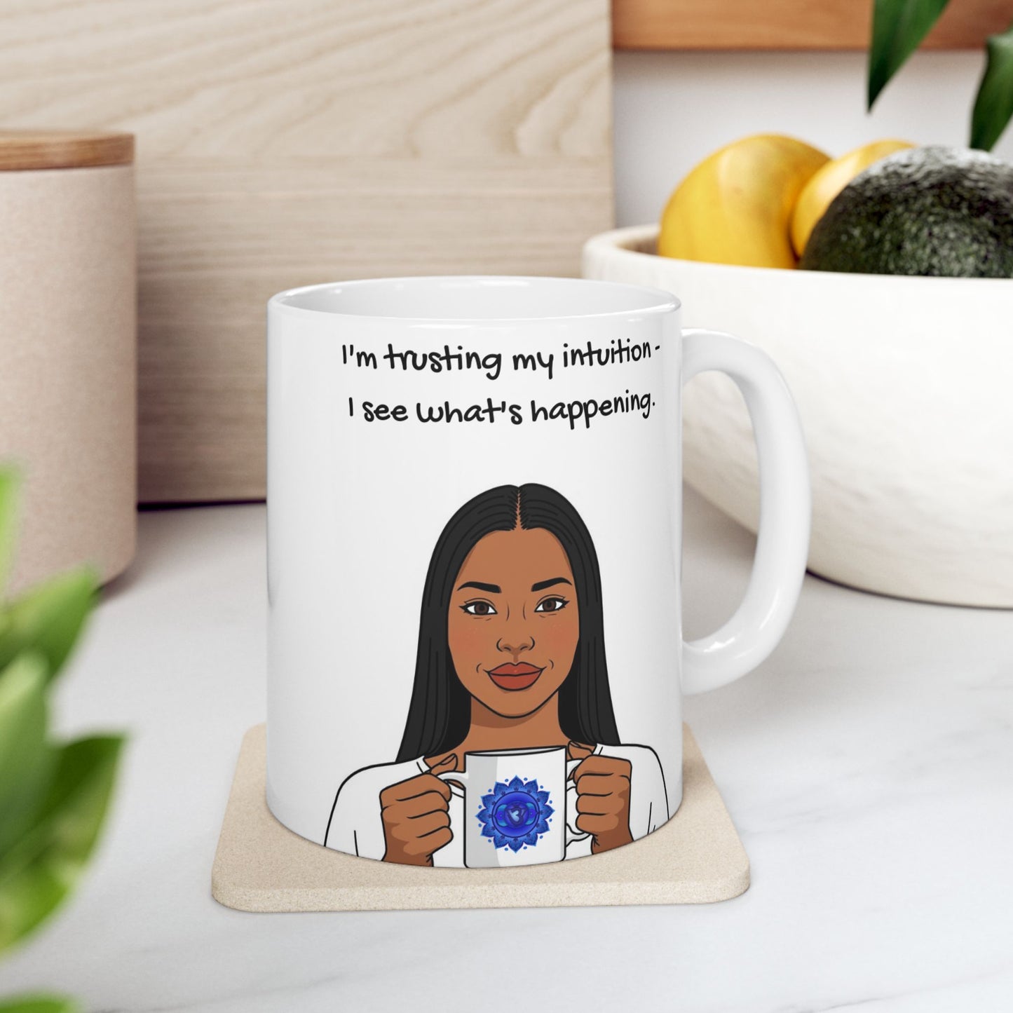 Third Eye Chakra 2026 Animated Mug – Trusting My Intuition 11oz/ 15oz