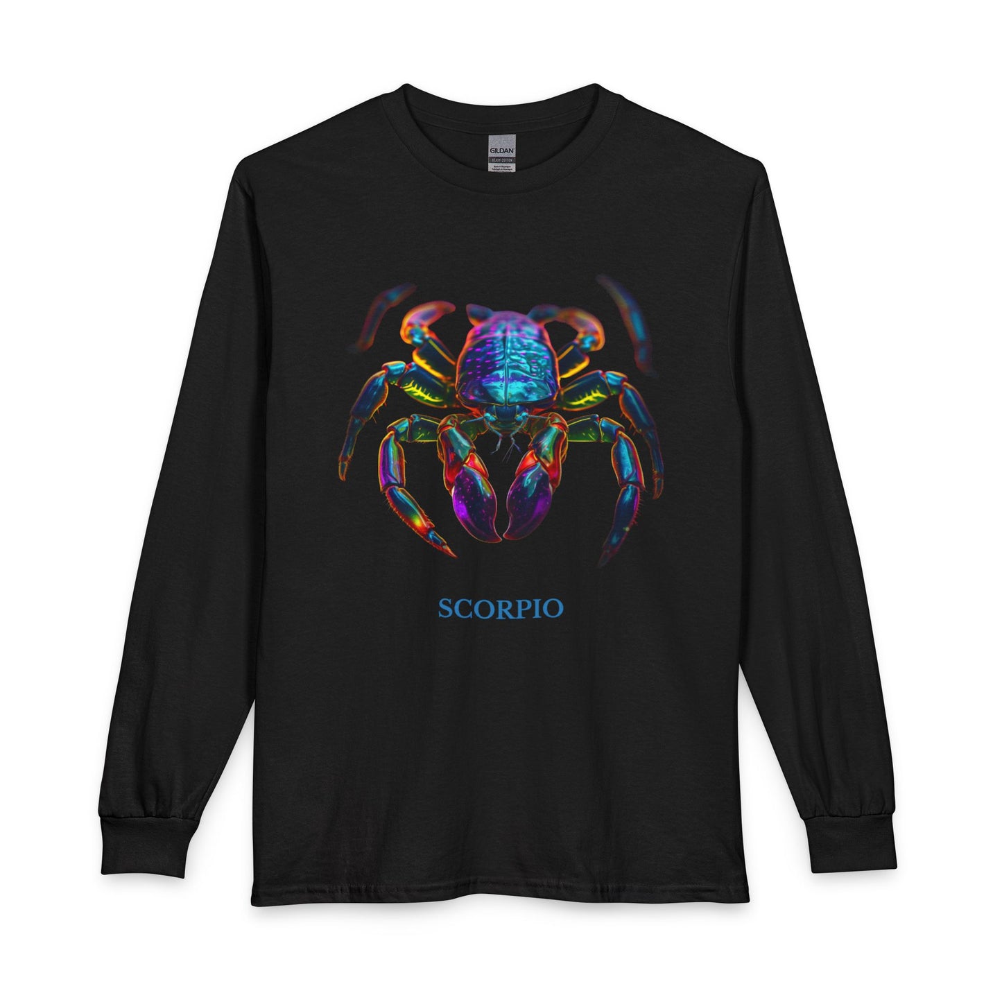 Scorpio Long Sleeve Zodiac T-Shirt – Power & Intensity Edition