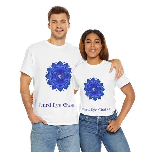 Third Eye Chakra Symbol T-Shirt – Intuition & Inner Wisdom