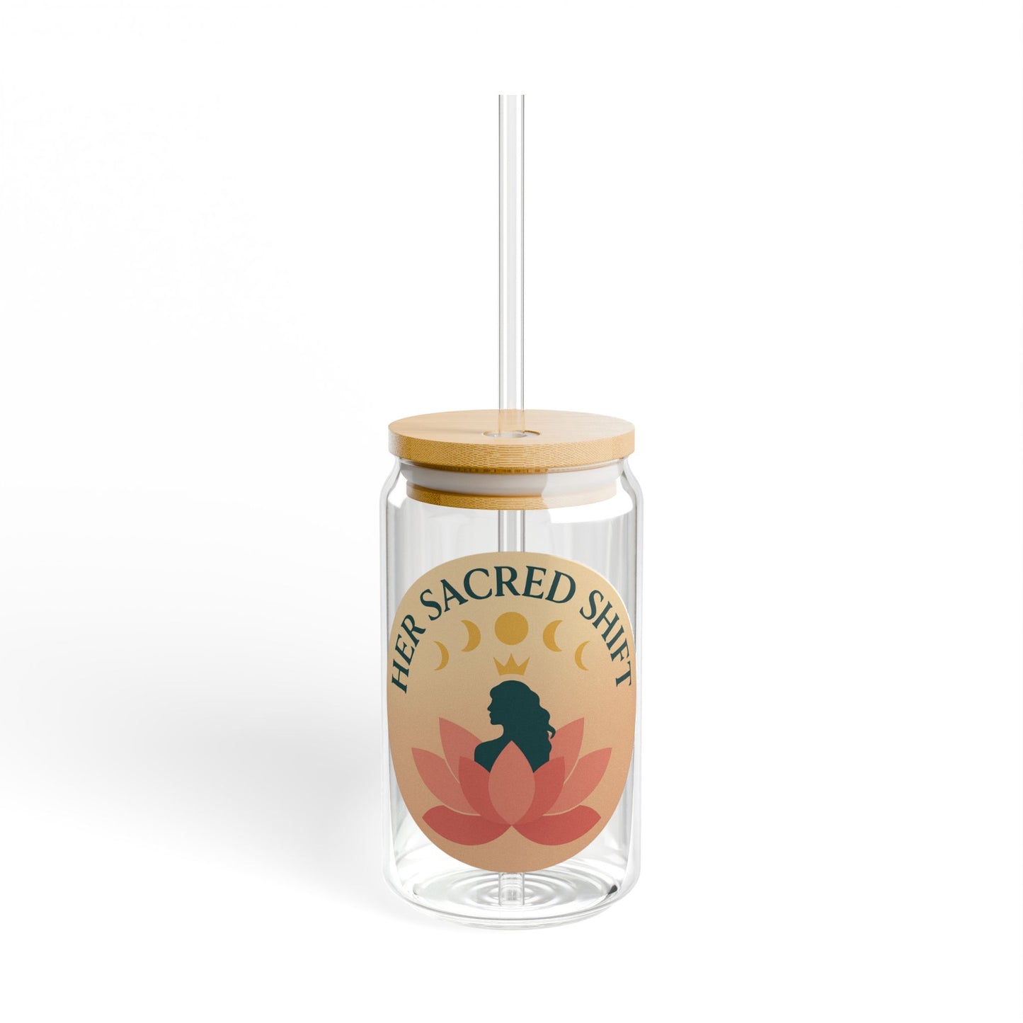 Her Sacred Shift Glass – Crowned in Becoming | 16oz