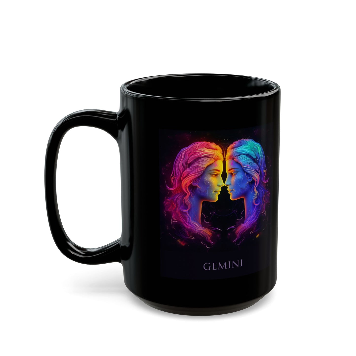Gemini Zodiac Affirmation Mug – Expressive & Dynamic