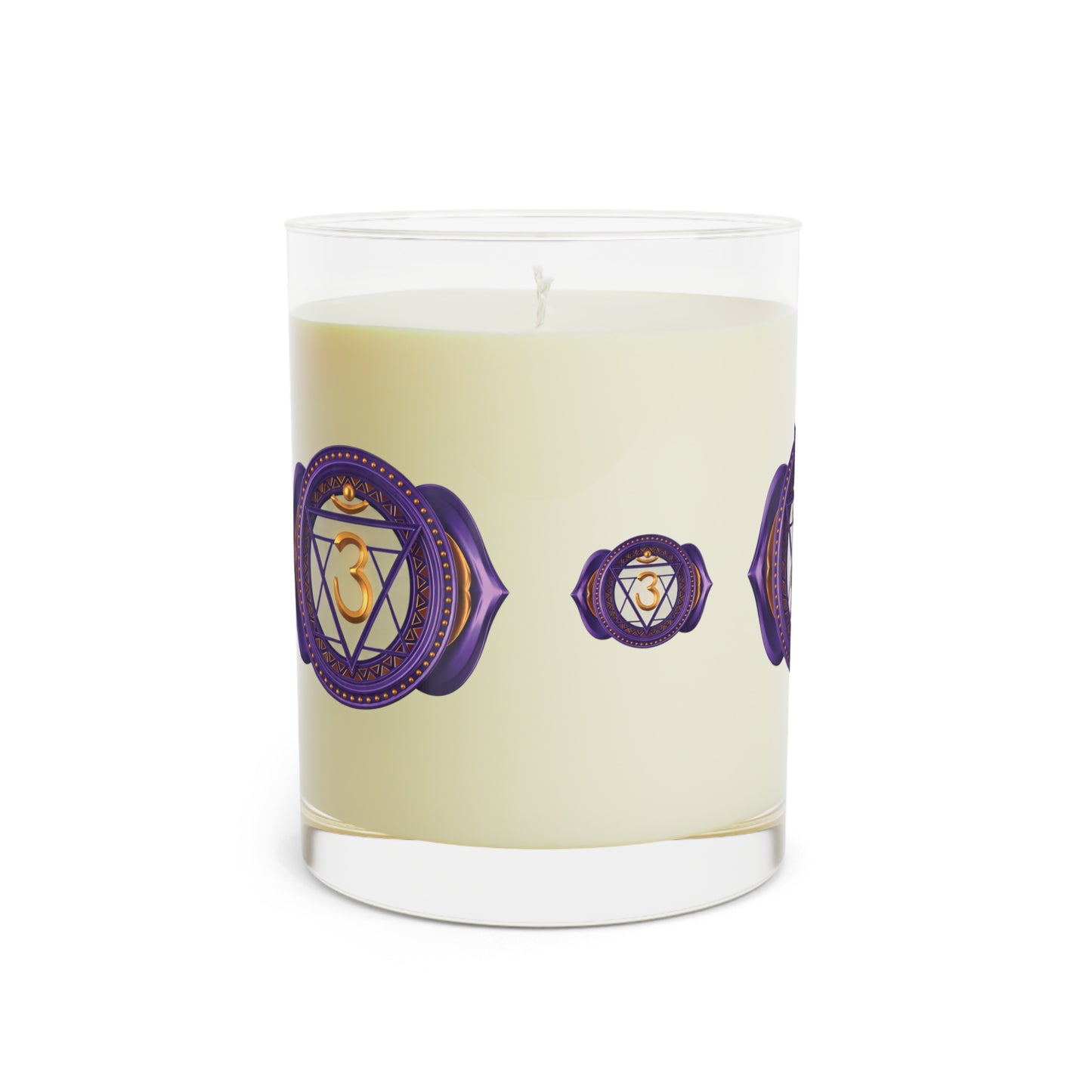 Third Eye Chakra Ritual Candle – Awaken Your Intuition & Inner Vision — 11oz Scented Glass Candle