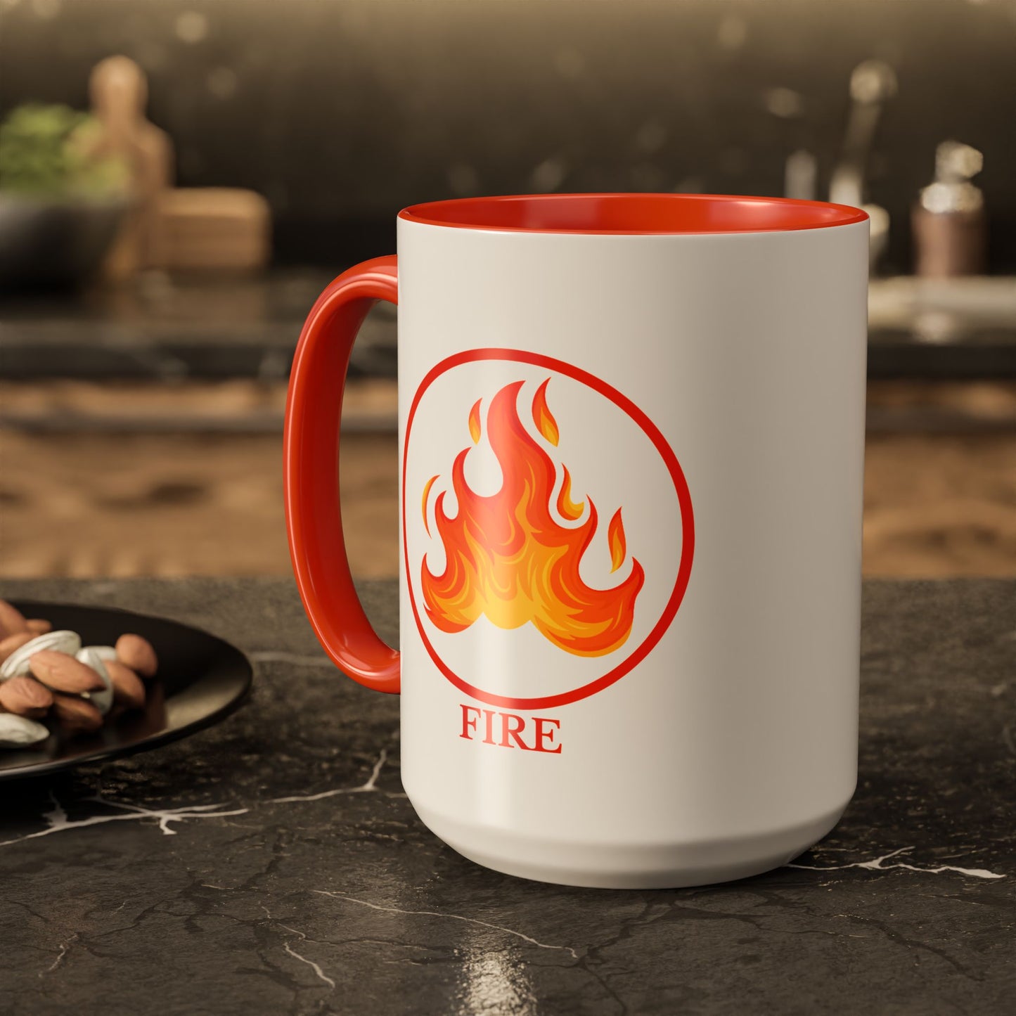 Fire Element Affirmation Mug – Passion & Purpose