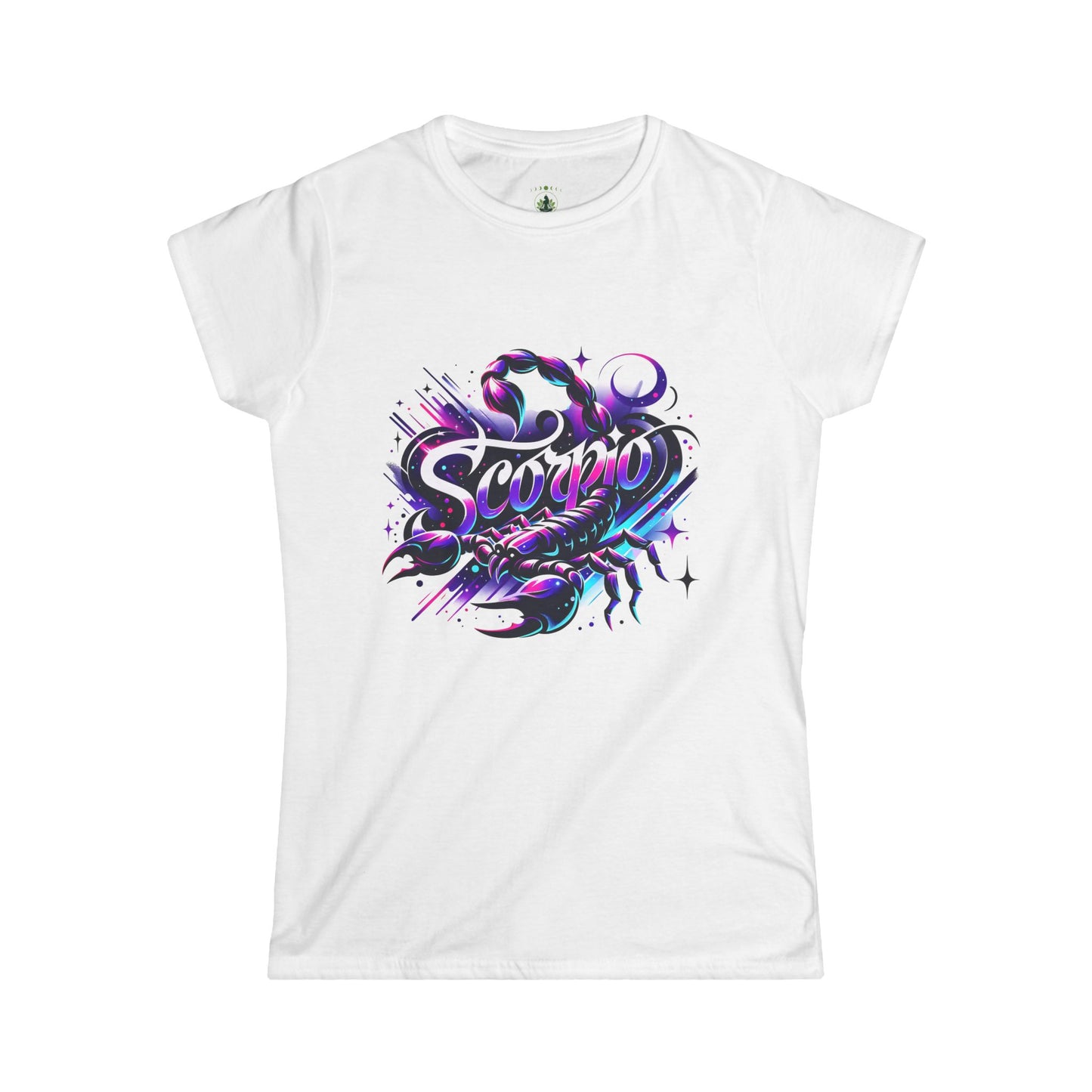 Scorpio Zodiac T-Shirt – Bold Black & White Design 2