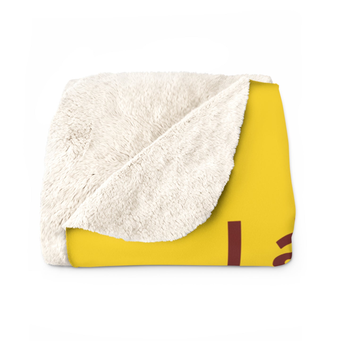 Solar Plexus Premium Sherpa Blanket — Confidence, Power & Inner Strength