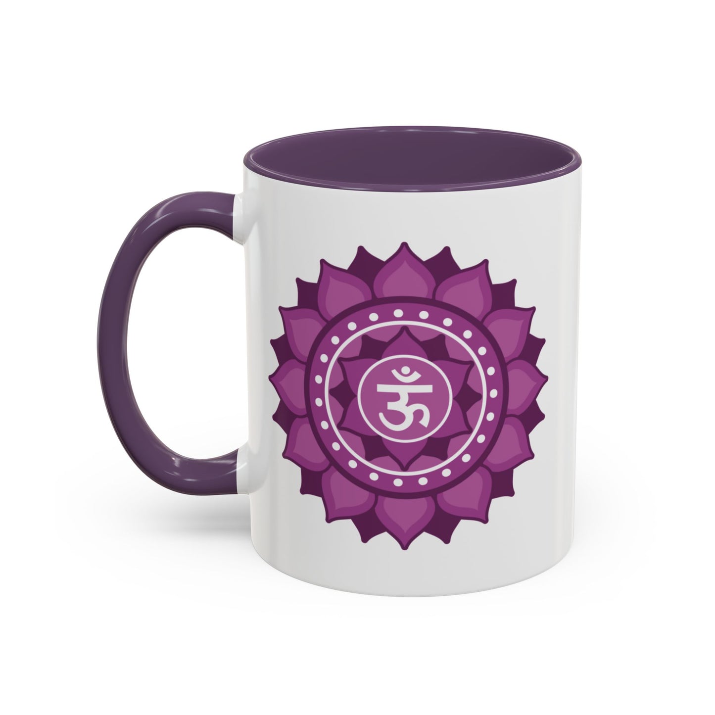 Crown Chakra Mug – I Am One with Divine Wisdom and Limitless Grace (11oz / 15oz)