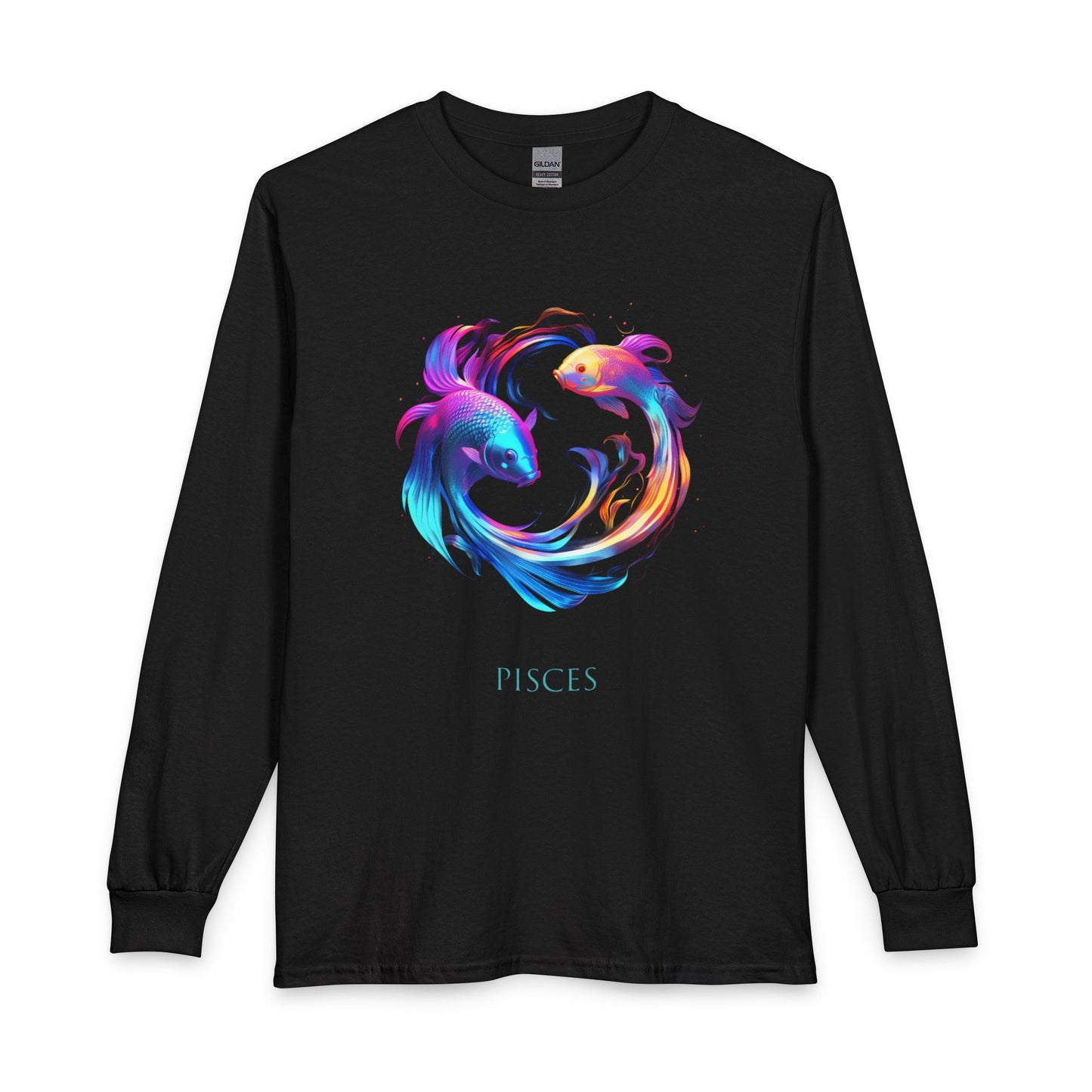 Pisces Long Sleeve Zodiac Tee – Identity & Intention Edition | Her Sacred Shift