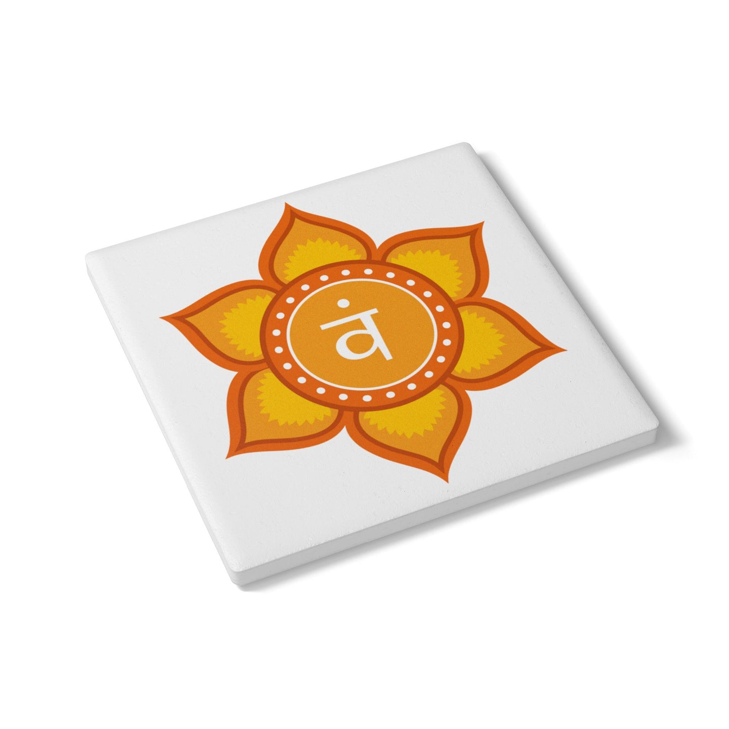 Sacral Chakra Coaster – Flow, Creativity & Emotional Balance