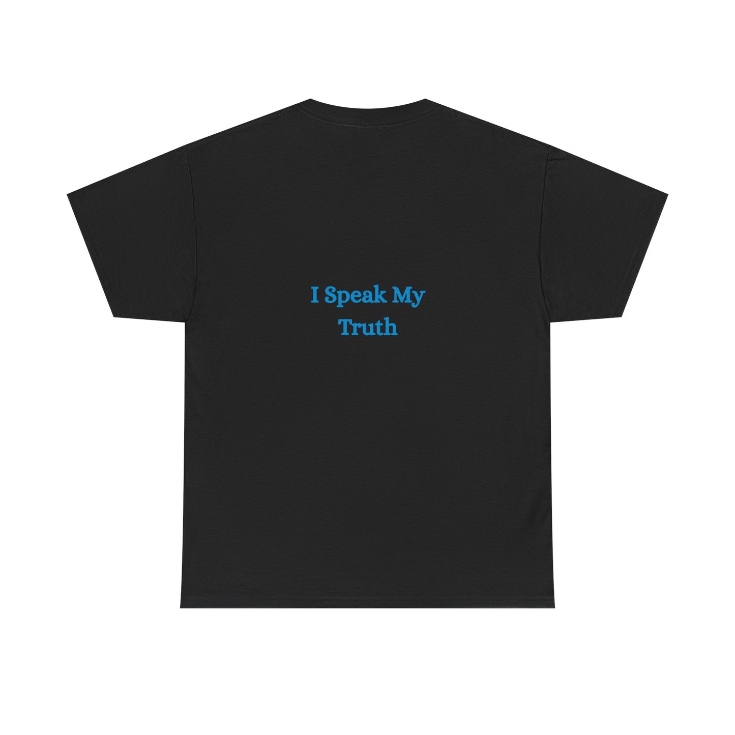 Throat Chakra Symbol T-Shirt – Truth, Clarity & Expression