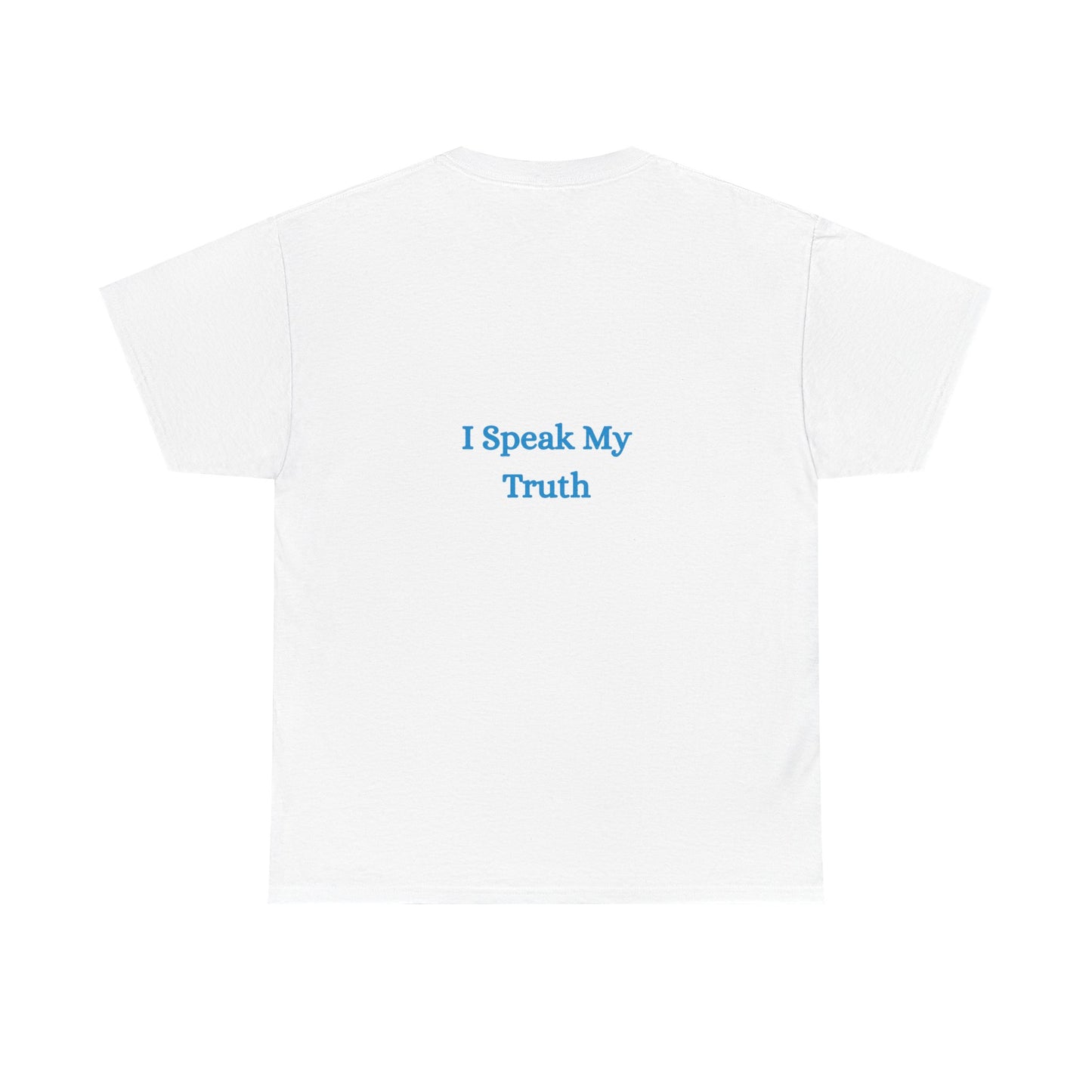 Throat Chakra Symbol T-Shirt – Truth, Clarity & Expression