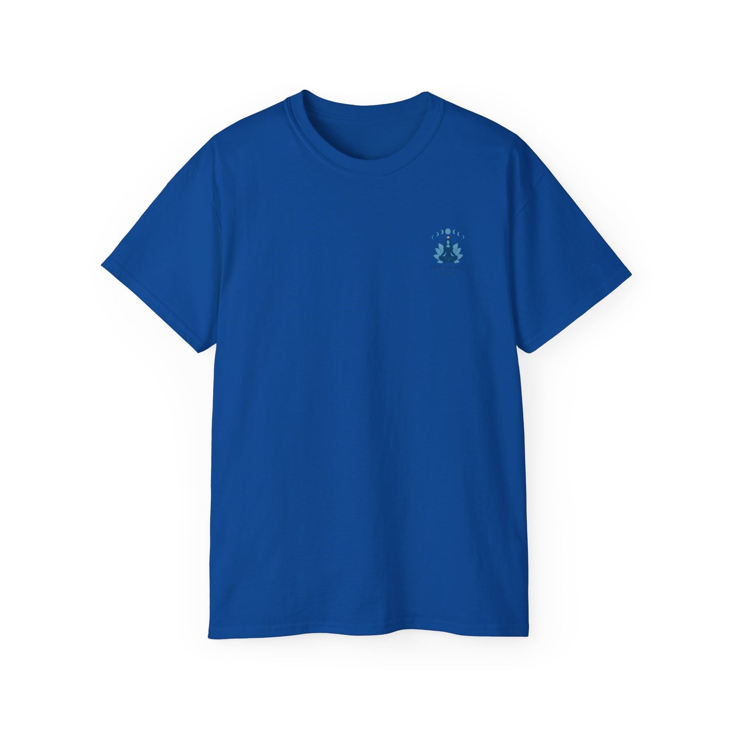 Throat Chakra Affirmation Tee – “I Freely Express My Truth” | Her Sacred Shift