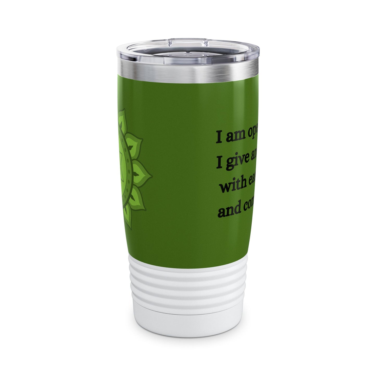 Heart Chakra Stainless Steel 20oz Tumbler – Love & Compassion