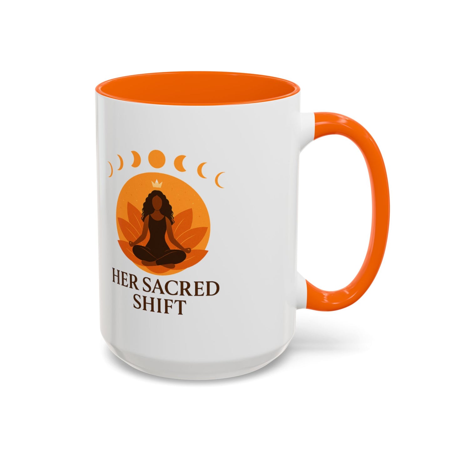 Her Sacred Shift Logo Mug – Sacral Chakra Energy (11oz / 15oz)