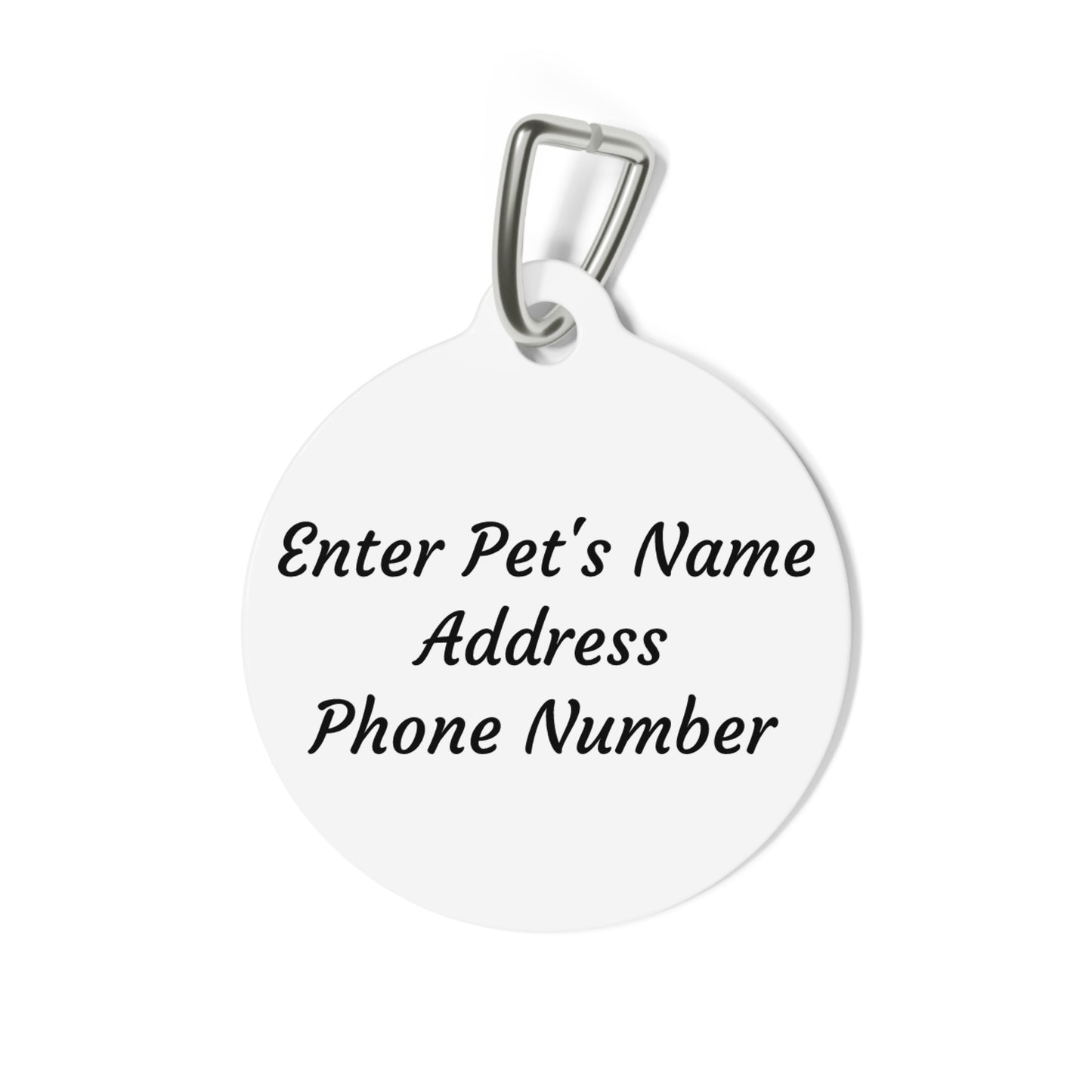 Solar Plexus Chakra Pet Tag – Confidence & Courage for Your Protector