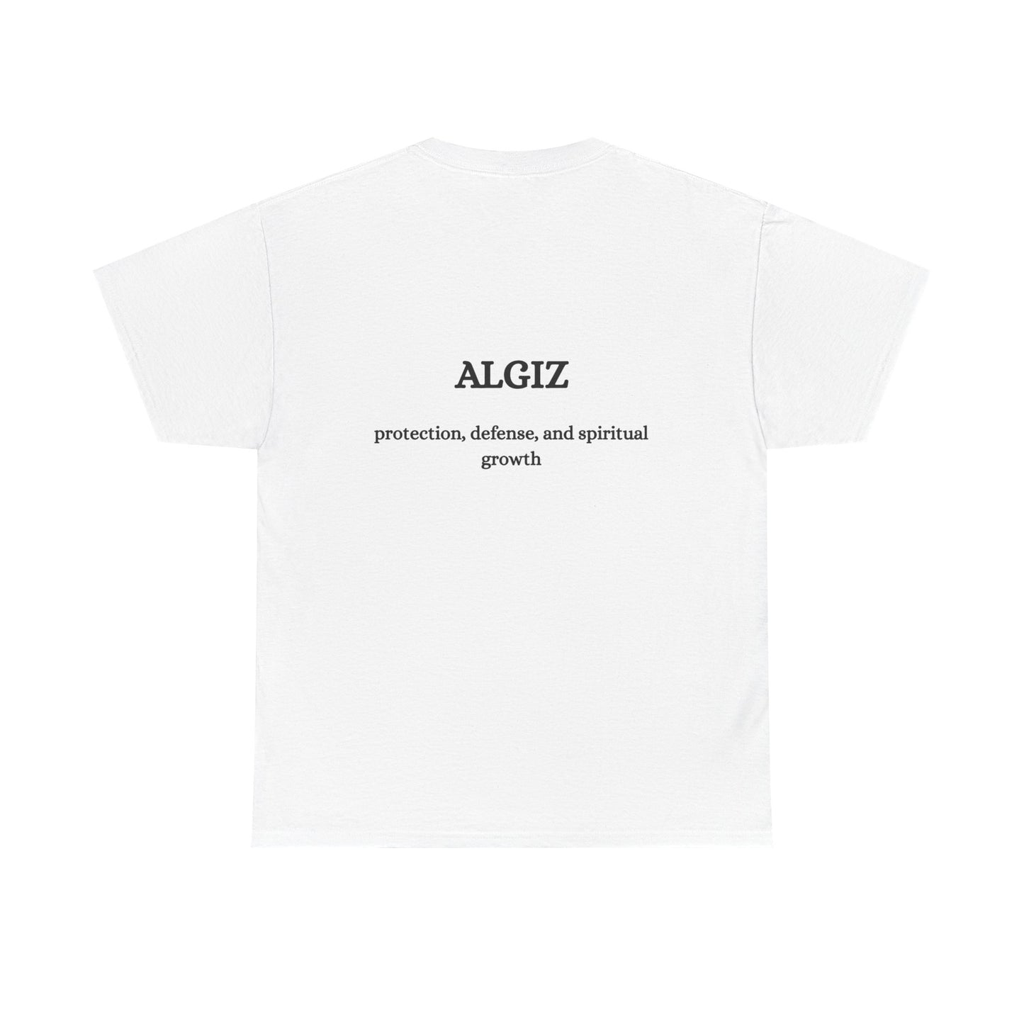 Algiz: The Divine Protection Tee – Shielded & Strong