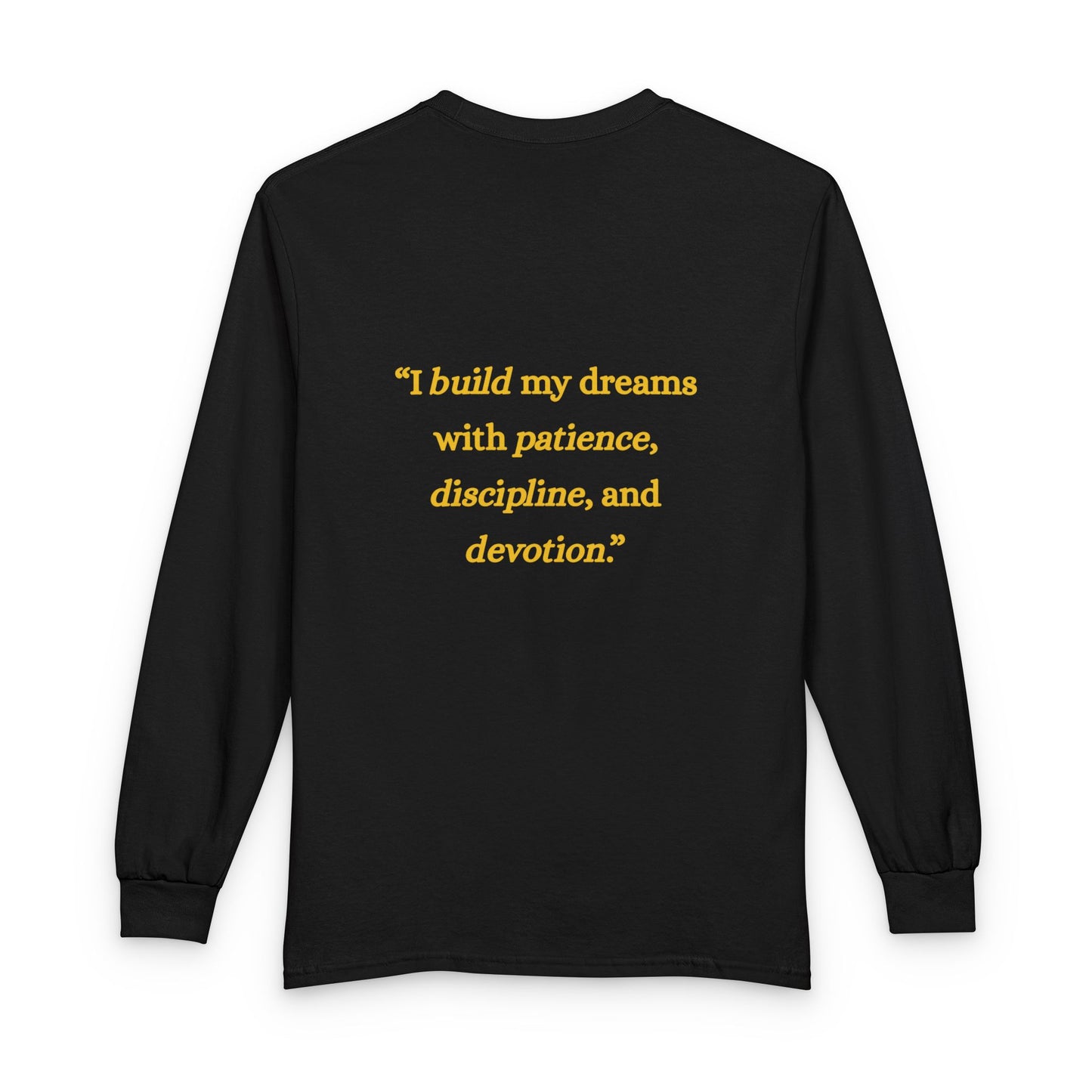 Capricorn Zodiac Ram Long Sleeve Shirt — Colorful Goat Astrology Tee with Inspirational Quote