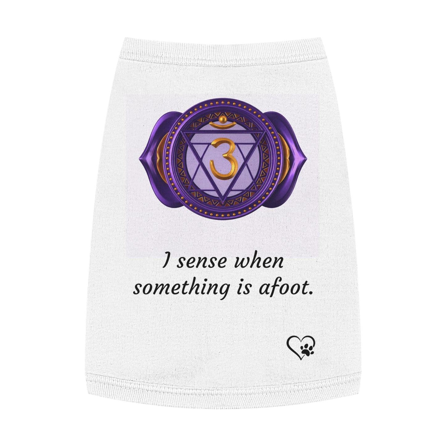 Sacred Guardian Pet Tank – Third Eye Chakra (Intuition & Awareness)