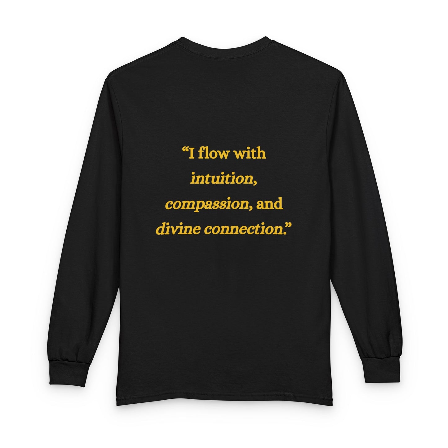 Pisces Long Sleeve Zodiac Tee – Identity & Intention Edition | Her Sacred Shift