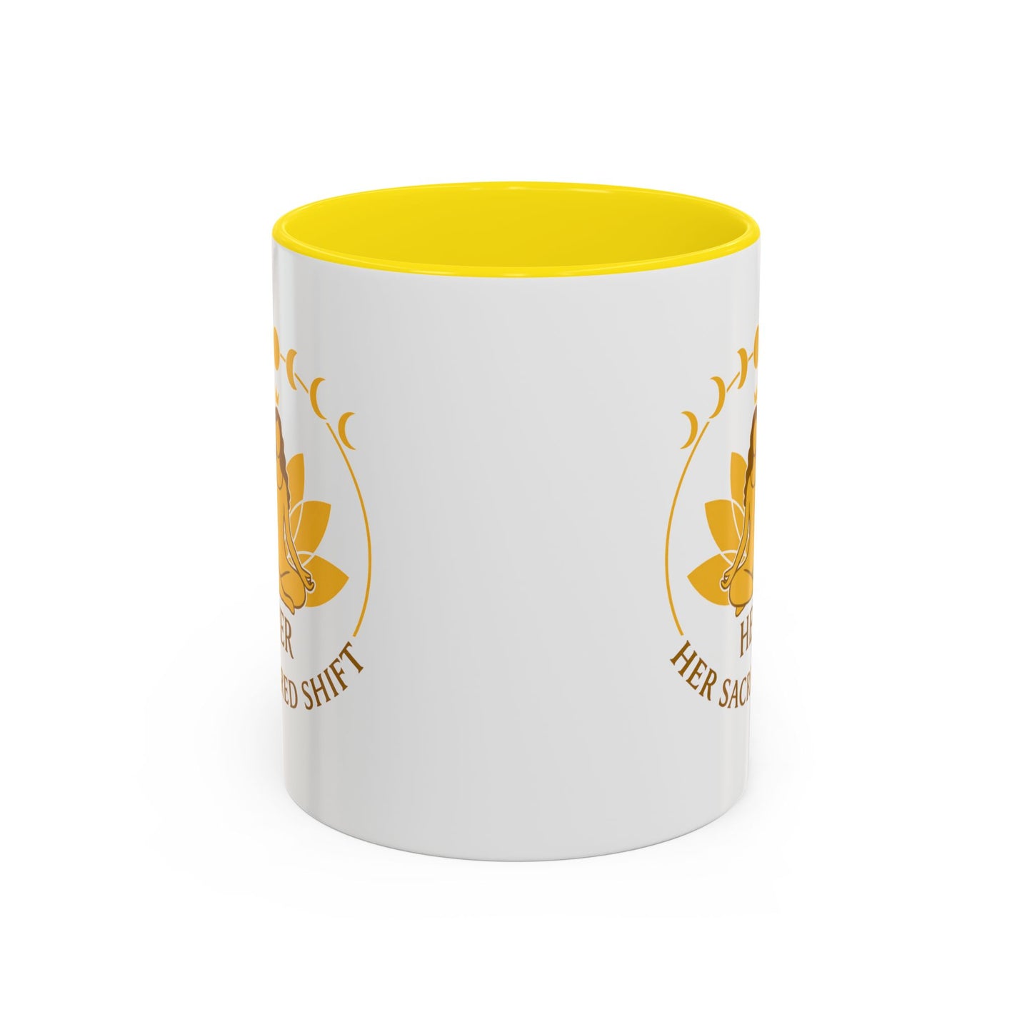 Her Sacred Shift Logo Mug – Solar Plexus Energy (11oz / 15oz)