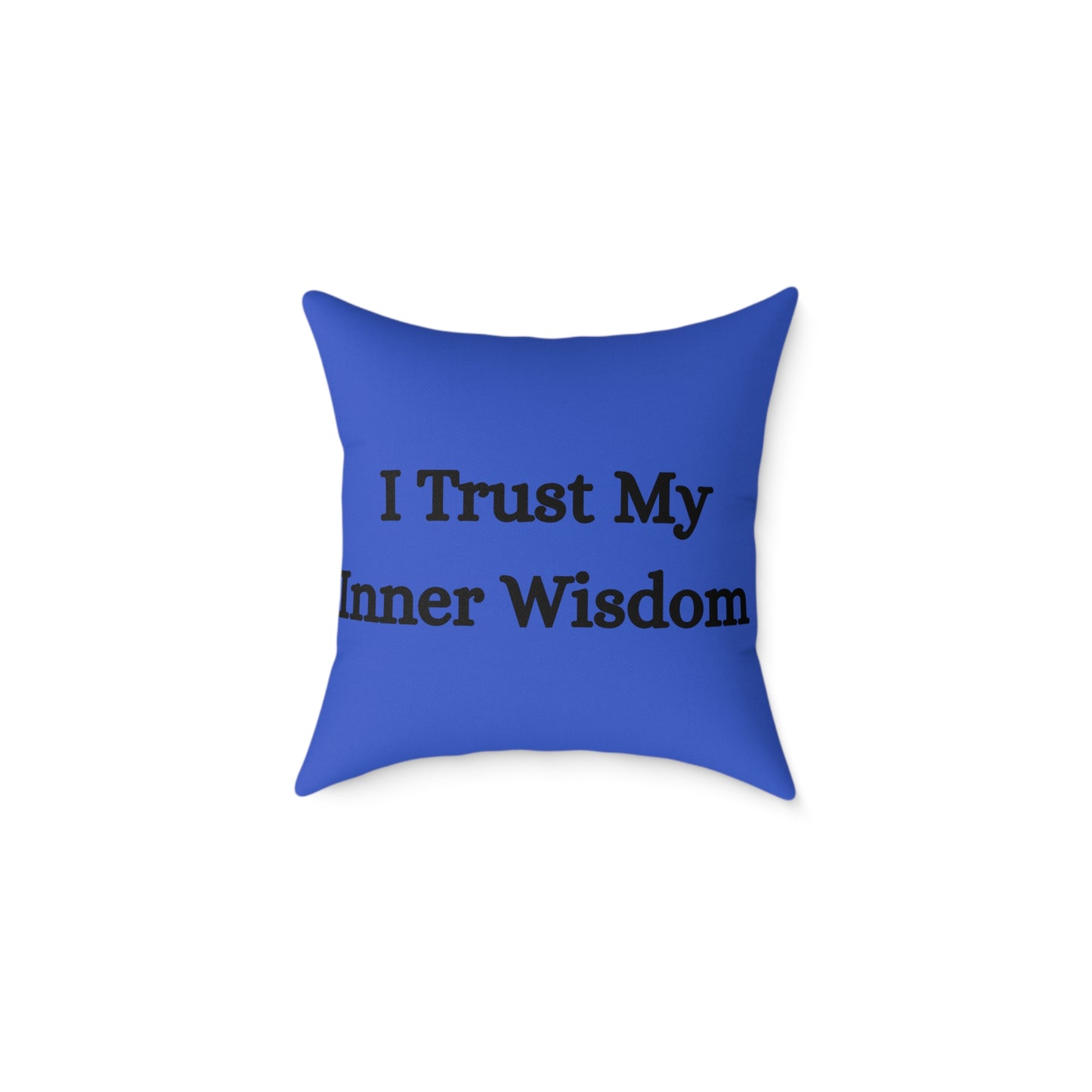 Third Eye Chakra Throw Pillow – “I Trust My Inner Knowing” | 18x18- Full Color