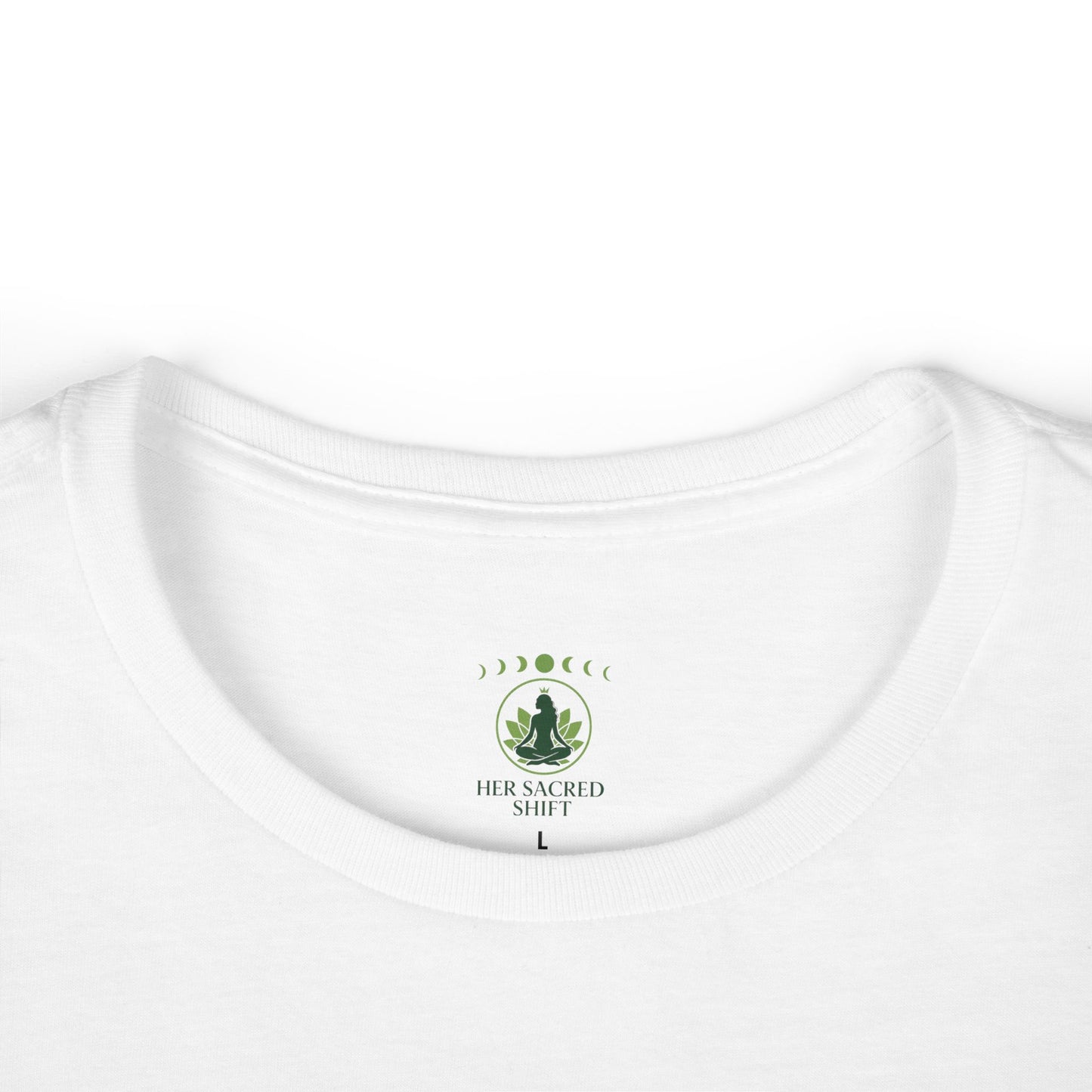 Virgo Zodiac T-Shirt – Bold Black & White Design 1