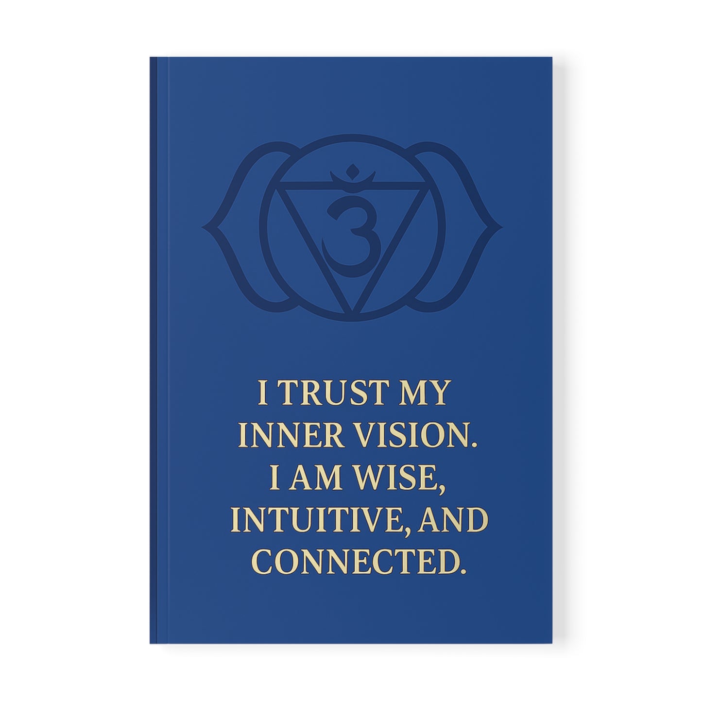 Third Eye Chakra Journal – I Trust My Inner Vision A5 Softcover Journal