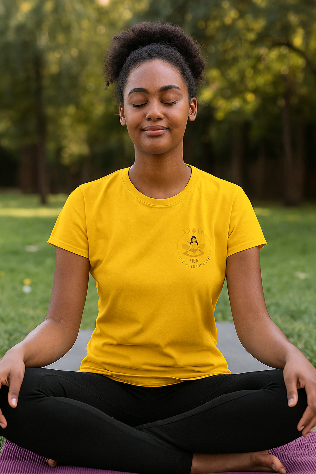 Her Sacred Shift Solar Plexus Women’s Tee – Radiate Confidence & Power