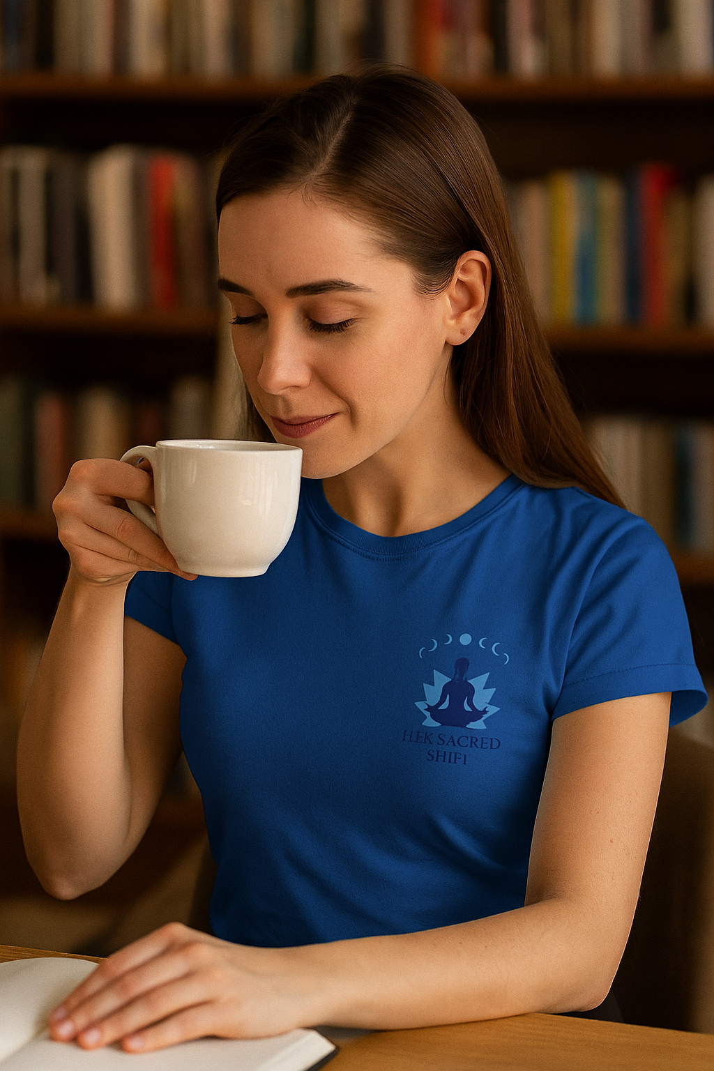 Her Sacred Shift Heart Chakra Tee – Open to Love & Harmony