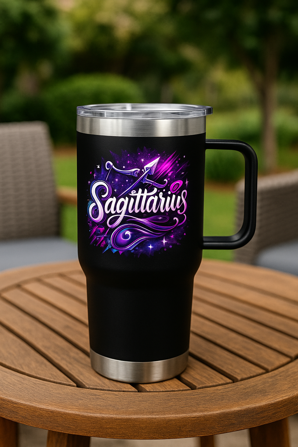 Sagittarius 20oz Travel Mug – Cosmic Archer Edition