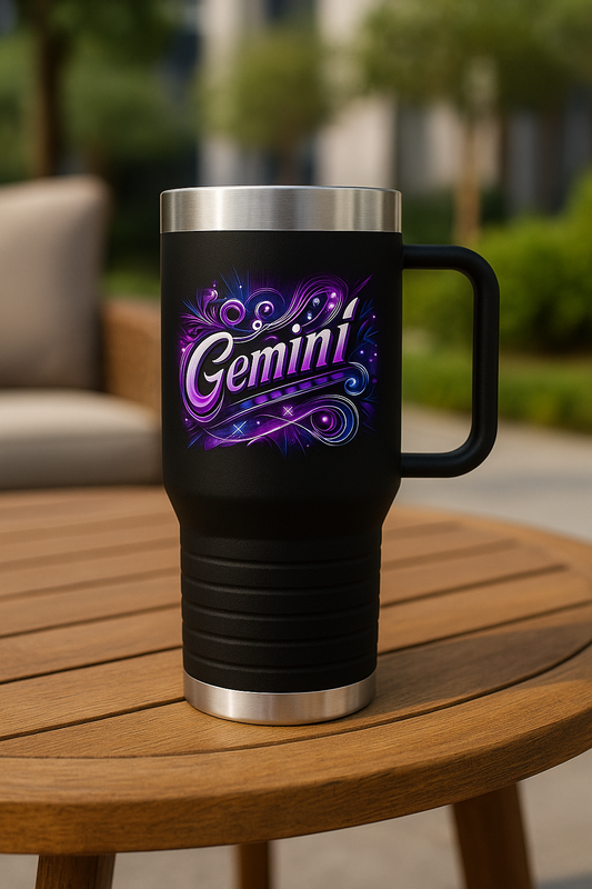 Gemini 20oz Travel Mug – Dual Energy Edition