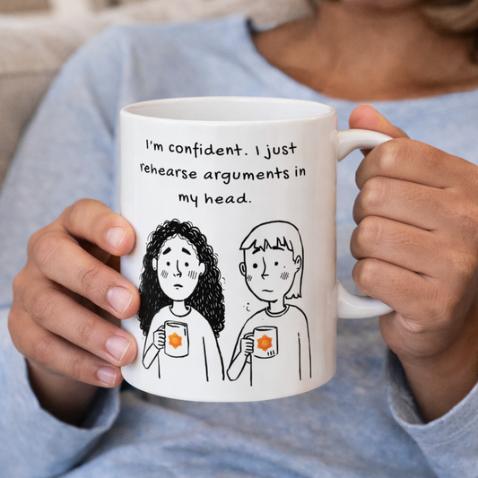 Animated Sacral Chakra Mug – Feeling My Feelings… Loudly 11oz, 15oz