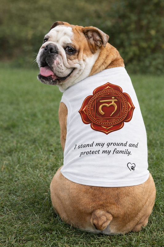 Sacred Guardian Pet Tank – Root Chakra (Protection & Loyalty)