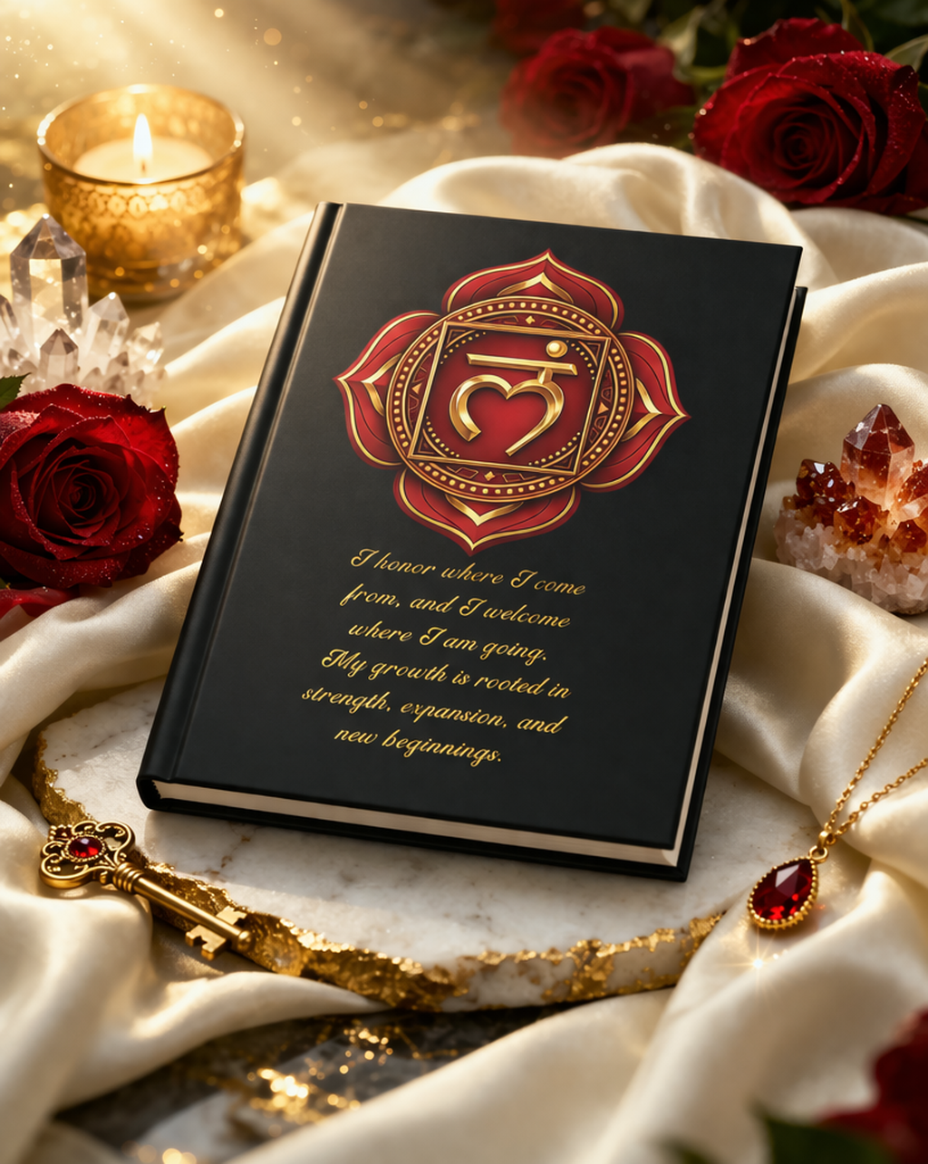 Root Chakra Journal – Mother’s Day Limited Edition | A Gift of Strength, Stability & New Beginnings