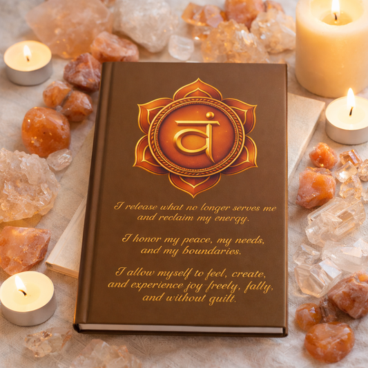 Sacral Chakra Journal – Mother’s Day Limited Edition | A Gift of Joy, Emotional Freedom & New Beginnings