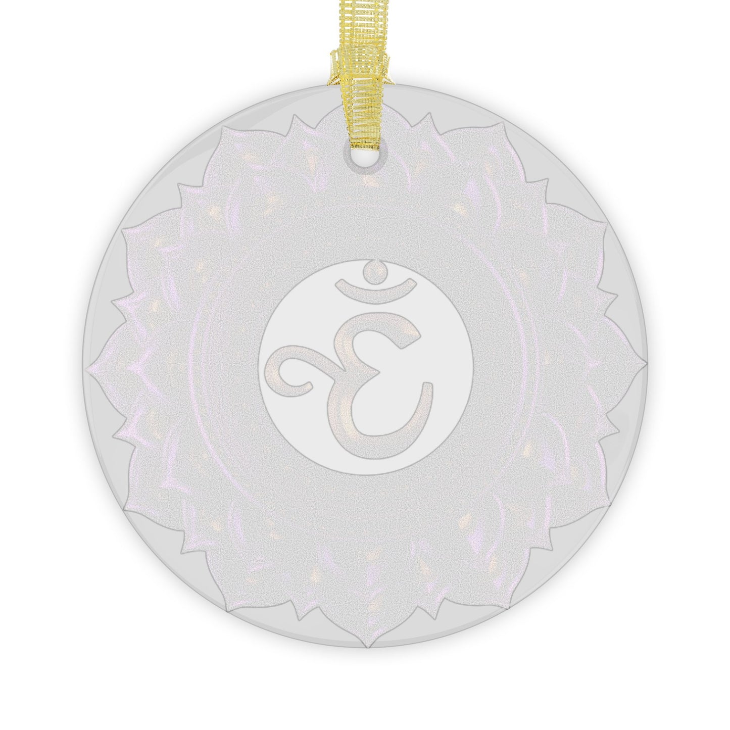 Crown Chakra Glass Ornament – Holiday Harmony Collection