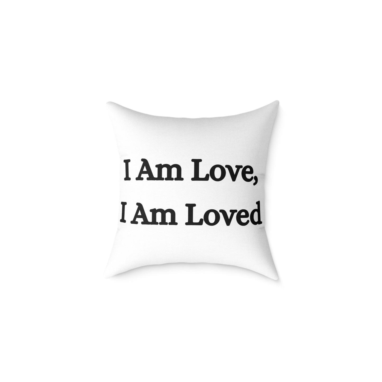 Heart Chakra Throw Pillow – I Am Love, I Am Loved