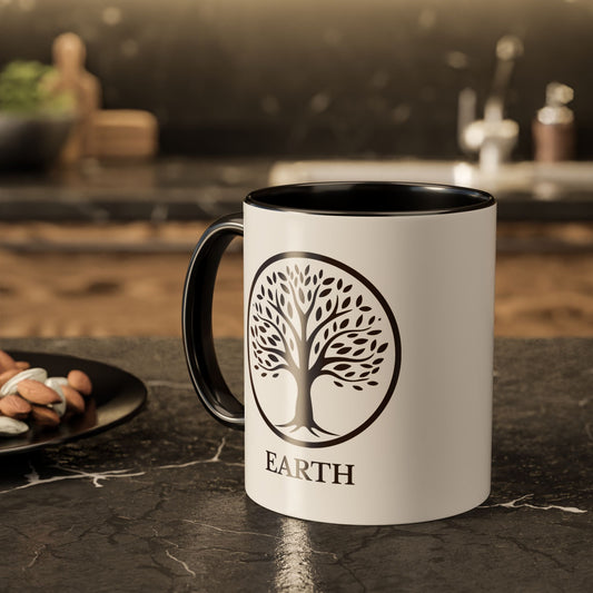 Earth Element Affirmation Mug – Rooted & Steady