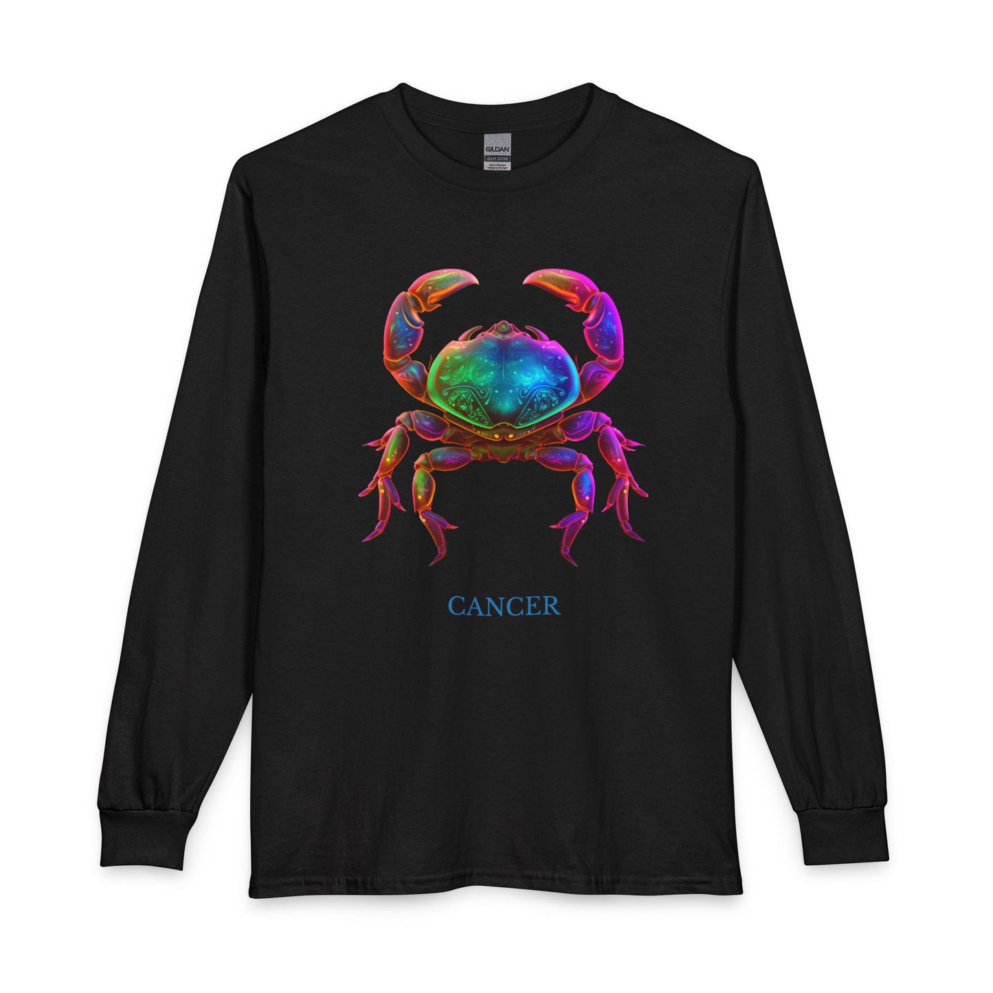 Cancer Zodiac Sign Long Sleeve T-Shirt