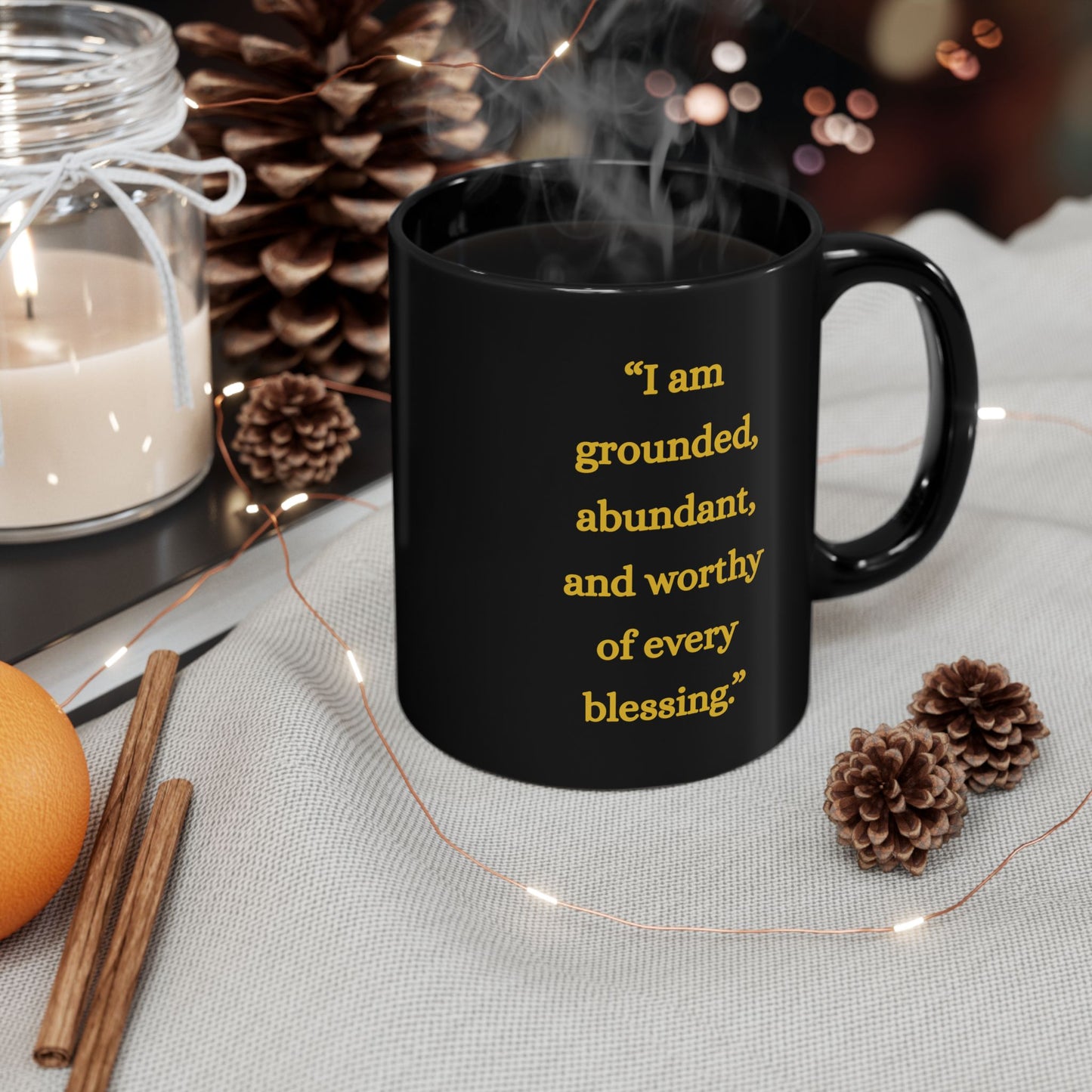 Taurus Zodiac Affirmation Mug – Grounded & Abundant