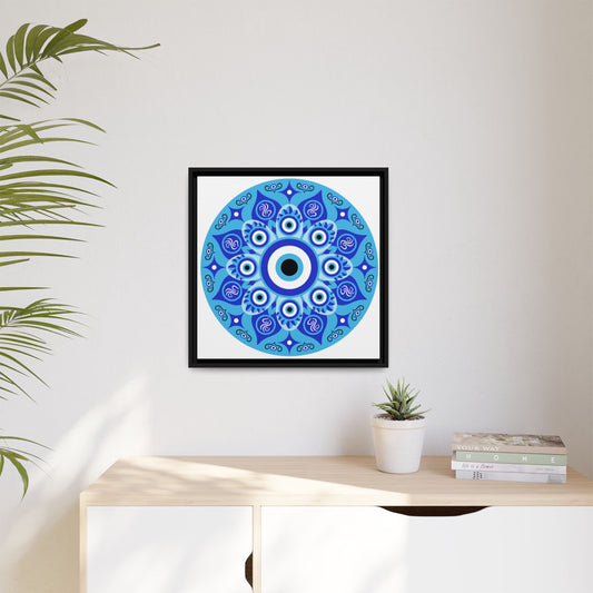 Sacred Gaze: The Evil Eye Mandala of Protection