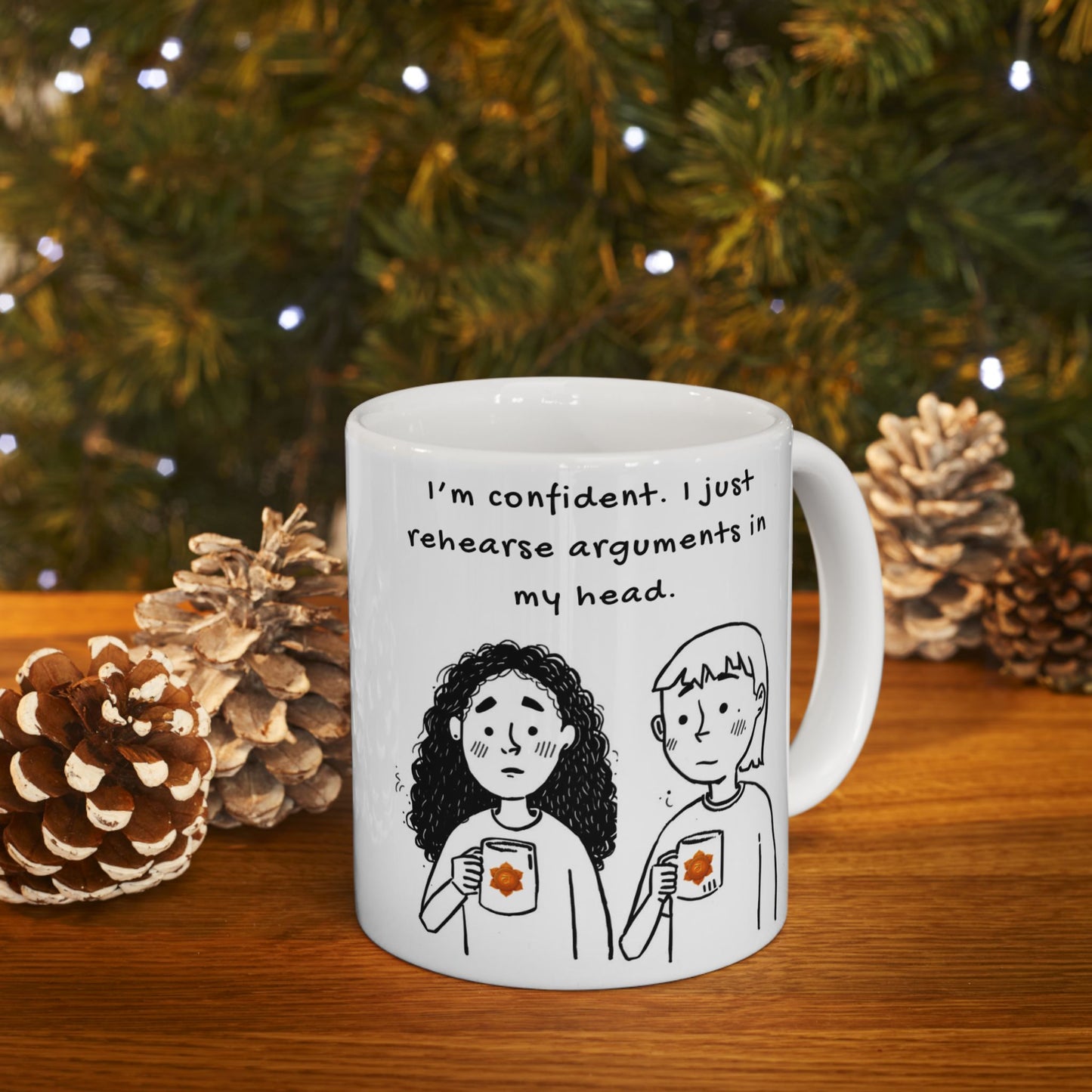 Animated Sacral Chakra Mug – Feeling My Feelings… Loudly 11oz, 15oz
