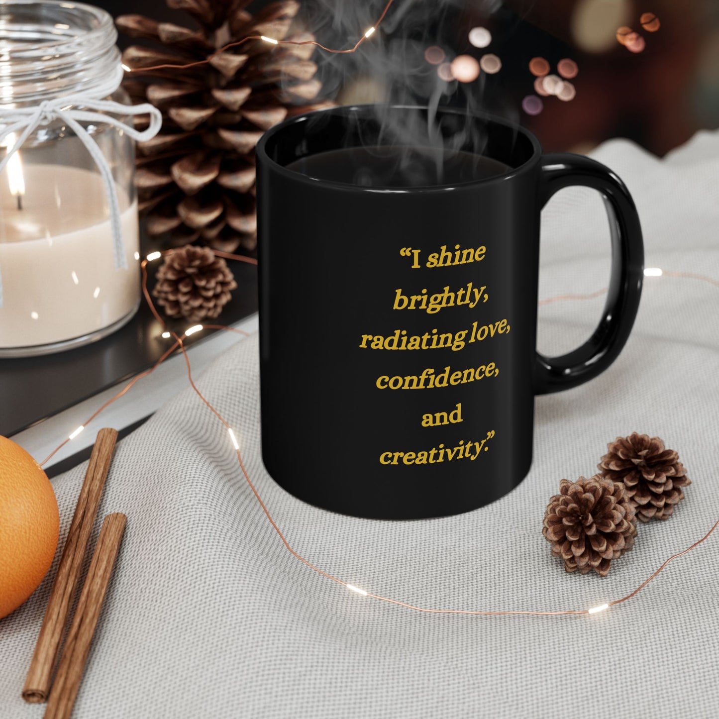 Leo Zodiac Affirmation Mug – Radiant & Creative