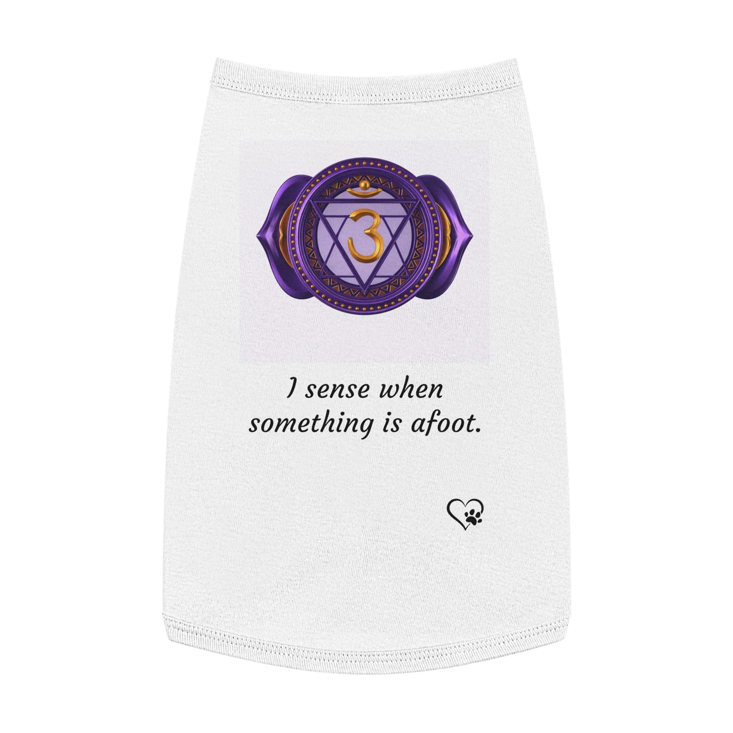 Sacred Guardian Pet Tank – Third Eye Chakra (Intuition & Awareness)
