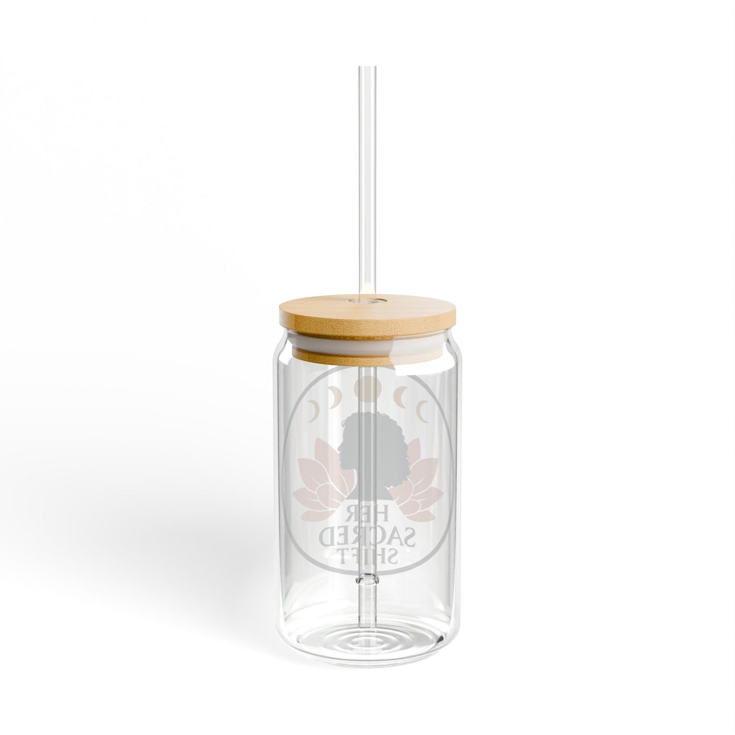 Her Sacred Shift Glass – She Knows. She Grows. | 16oz