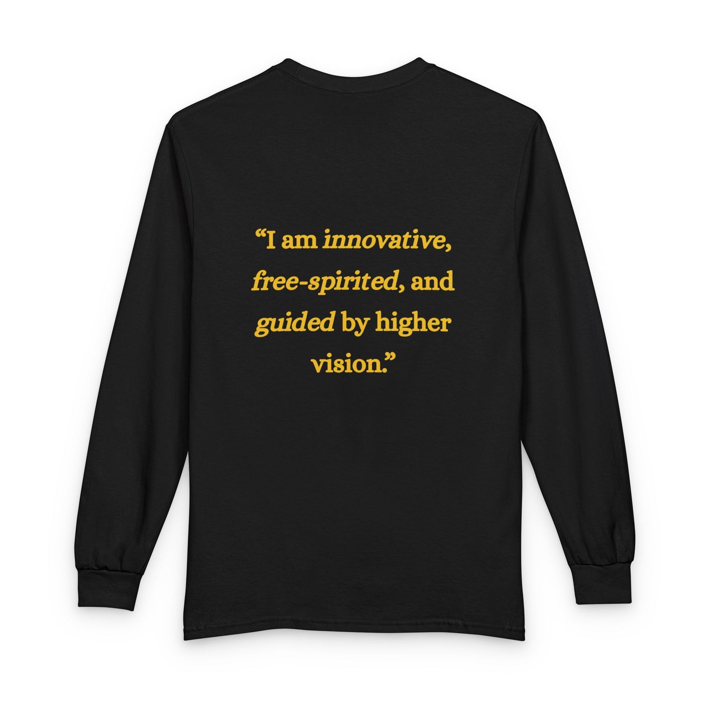 Aquarius Long Sleeve Zodiac T-Shirt – Visionary Energy Edition