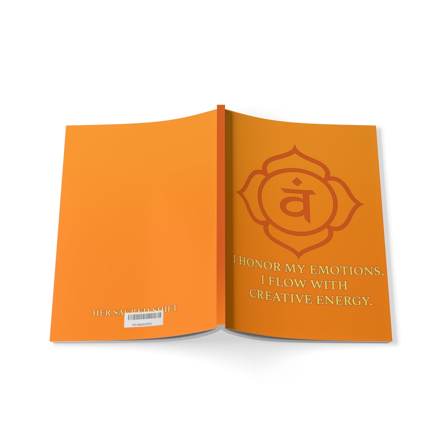 Sacral Chakra A5 Notebook – “Her Sacred Flow”